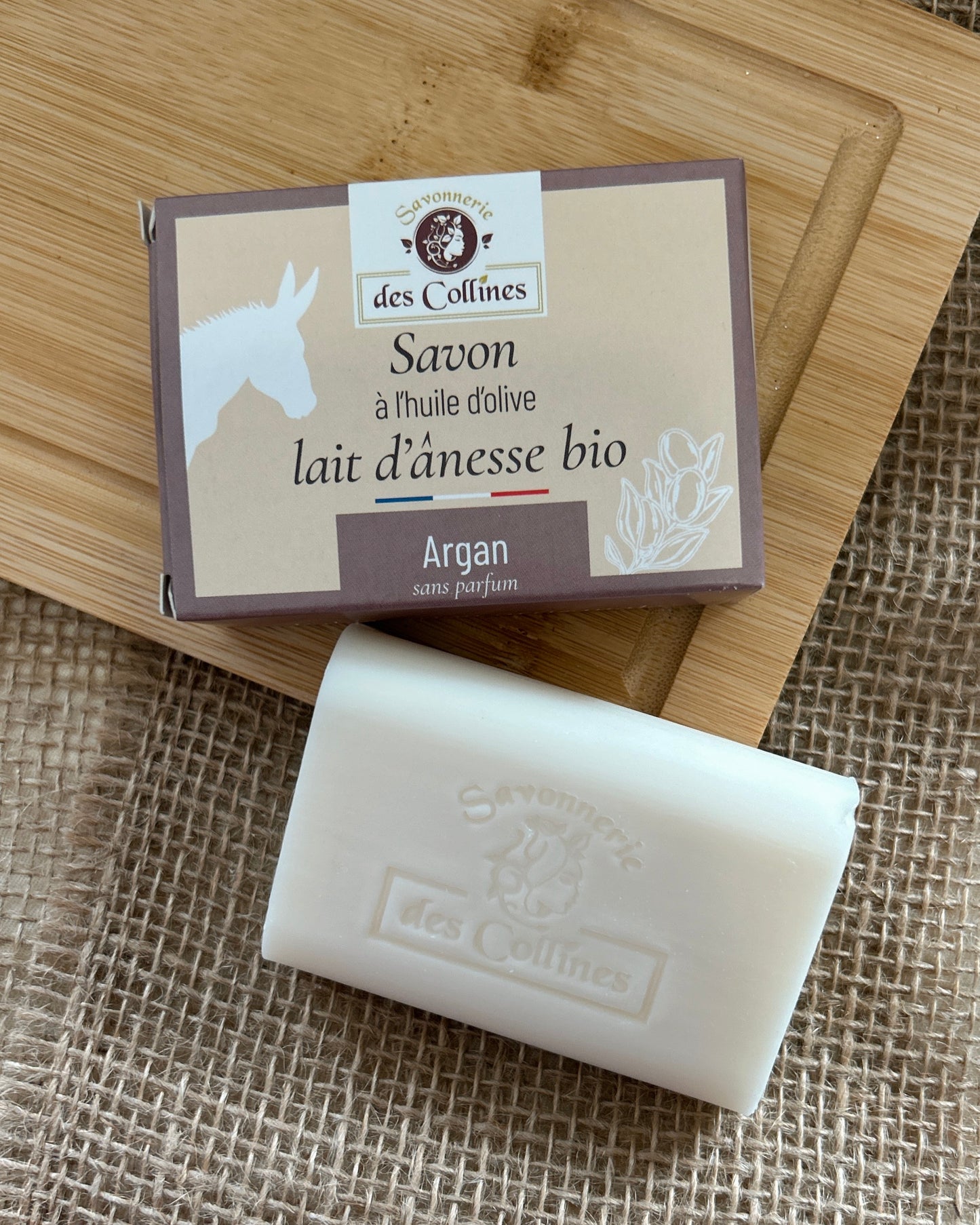 Savon Lait d'ânesse & Argan - Sans parfum