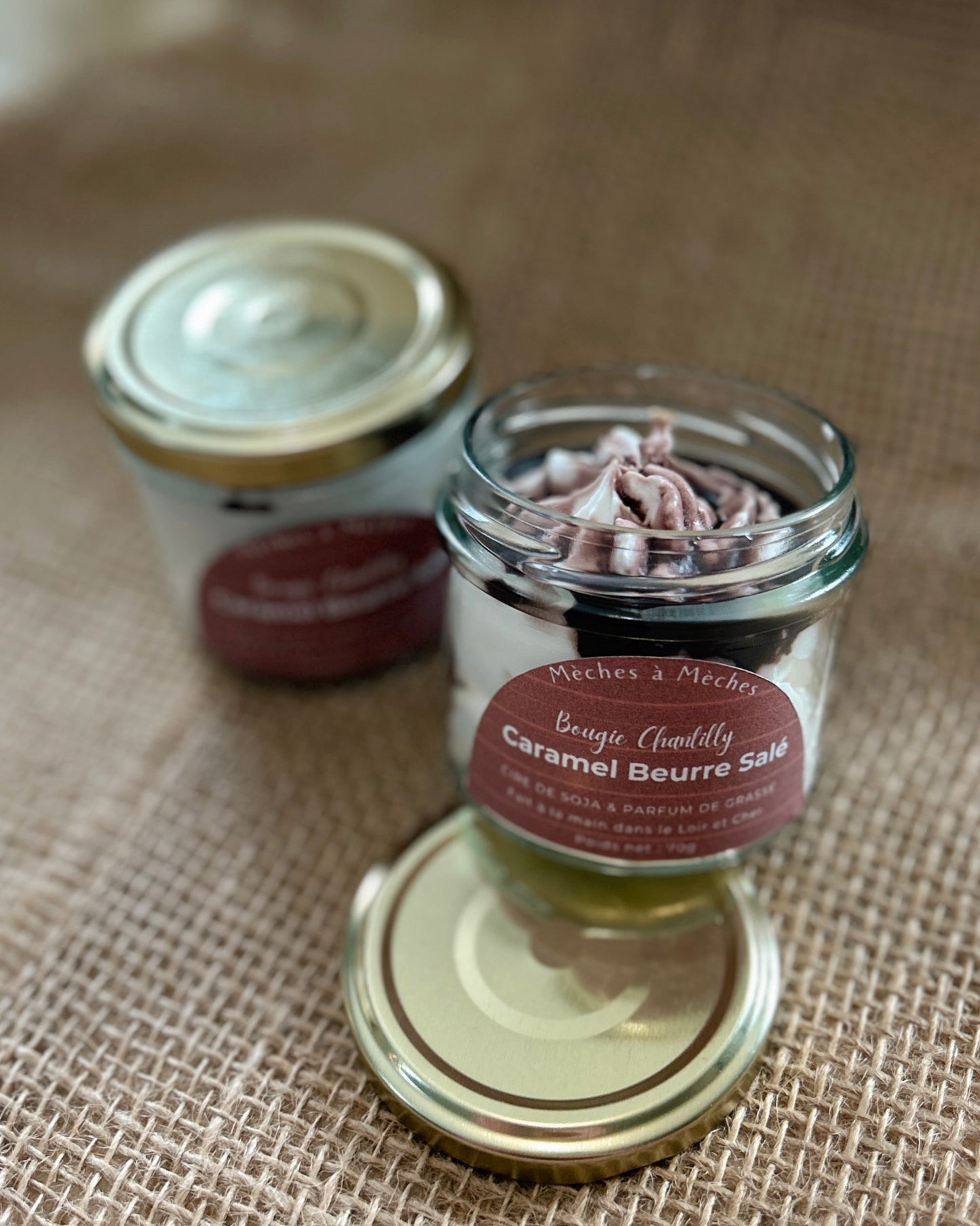 Bougie Chantilly - Caramel Beurre Salé