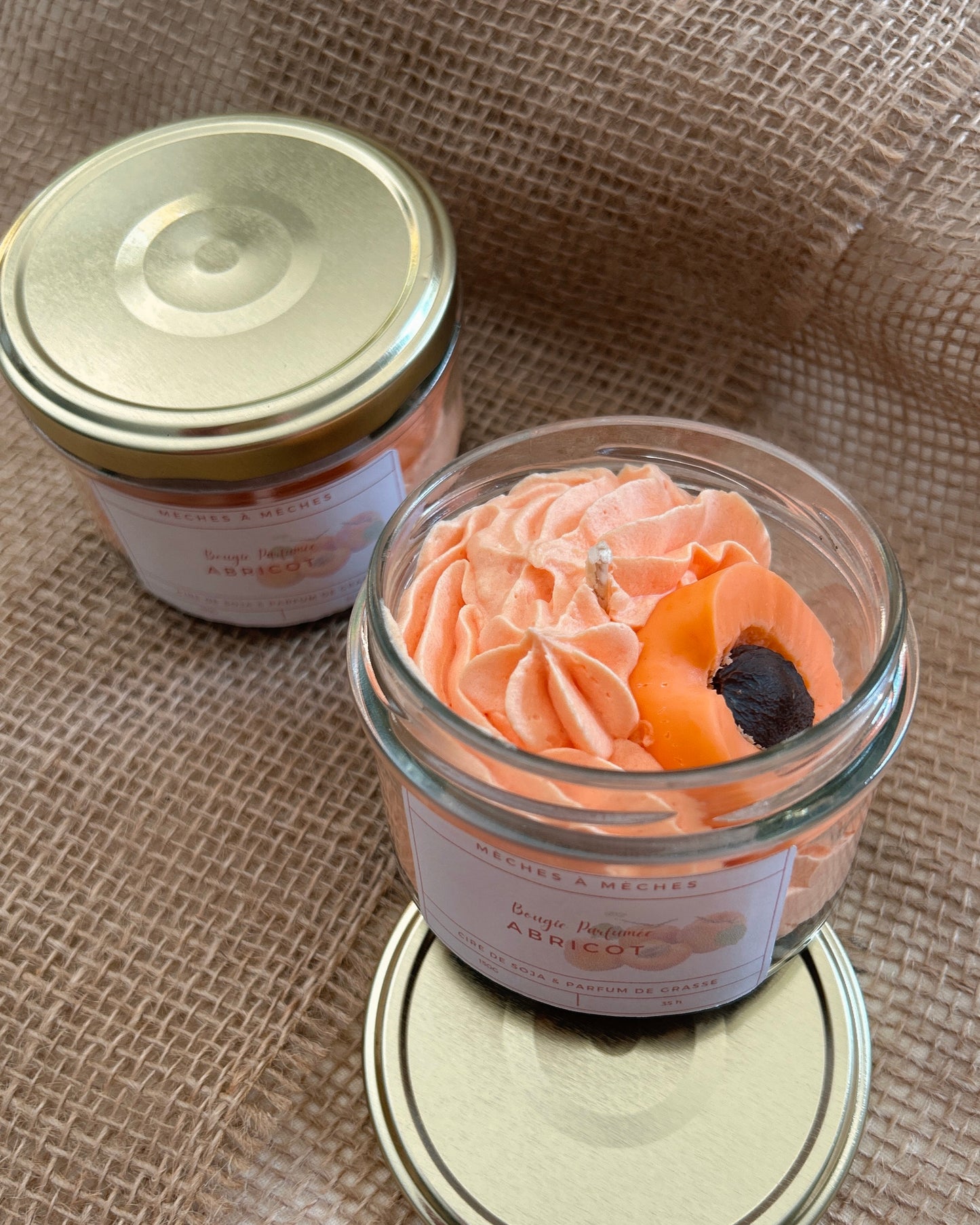 Bougie Gourmande Abricot - 150g