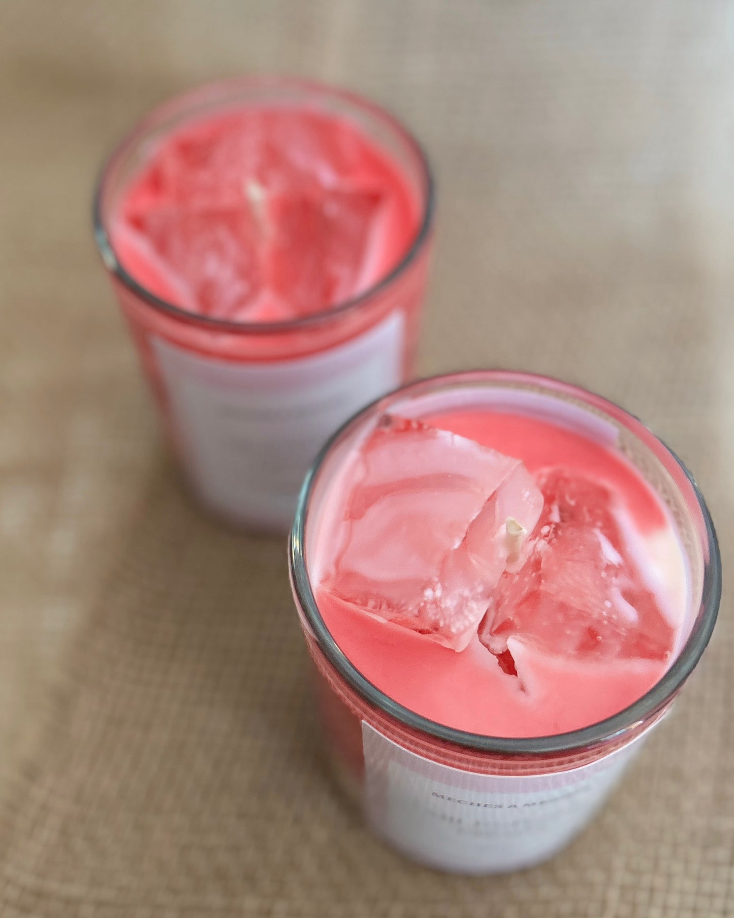 Bougie Parfumée Milkshake à la Fraise