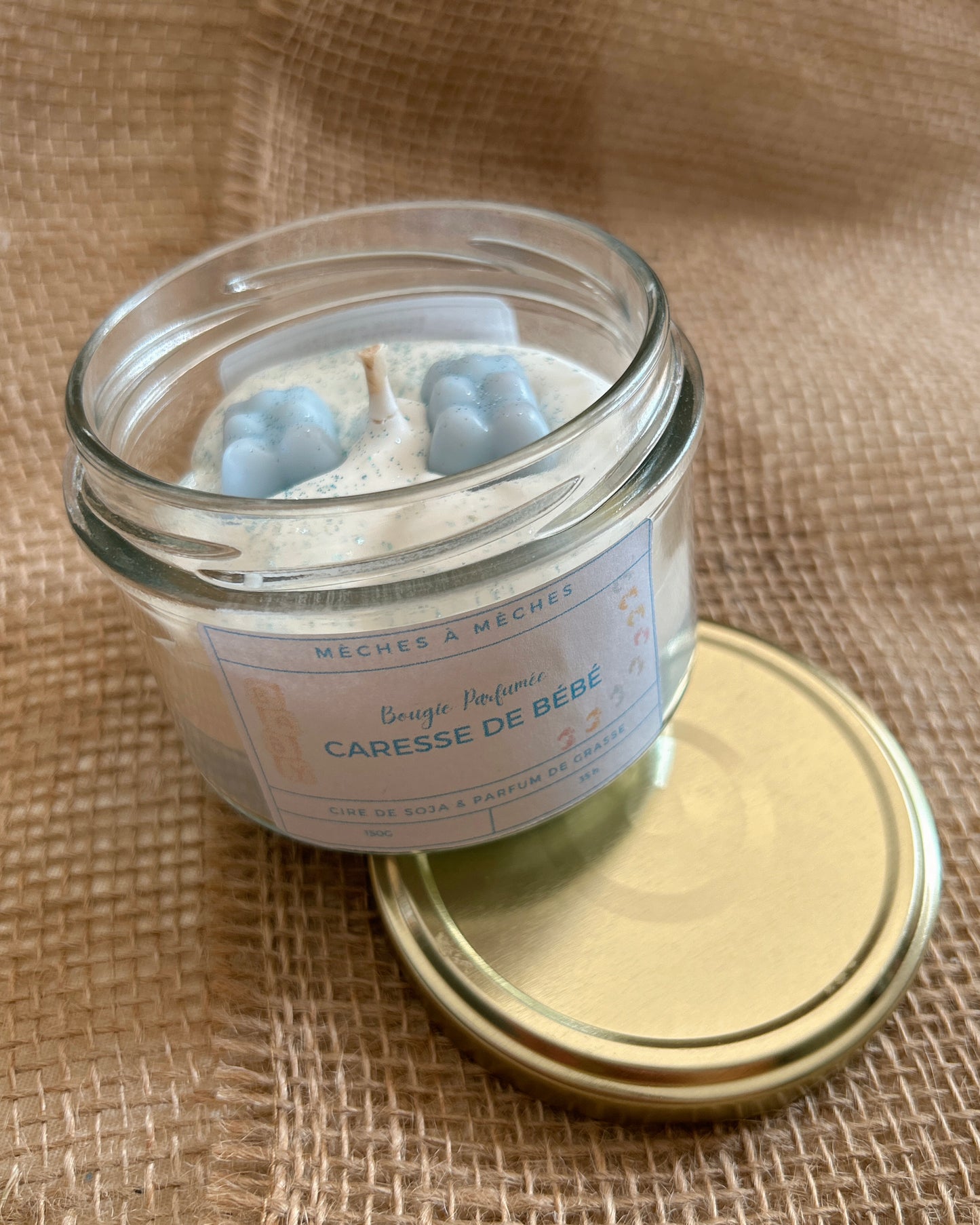 Bougie Gourmande Caresse de Bébé - 150g