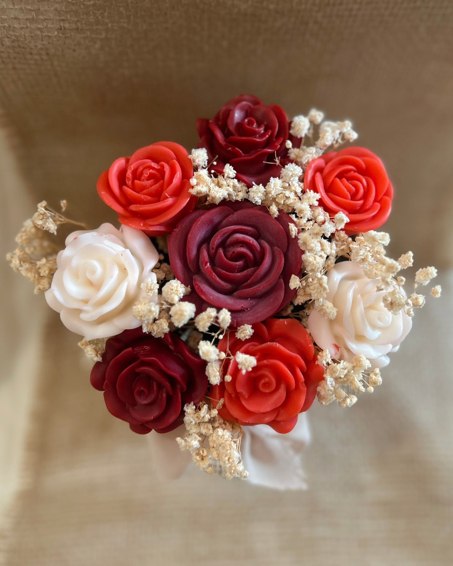 Bouquet de fondants parfumés Rouge