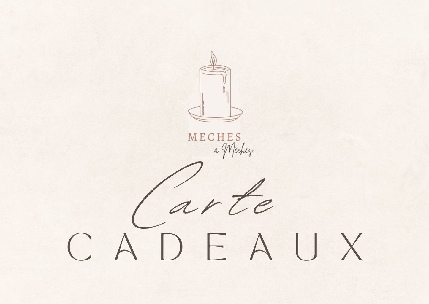 Carte Cadeau Mèches à Mèches