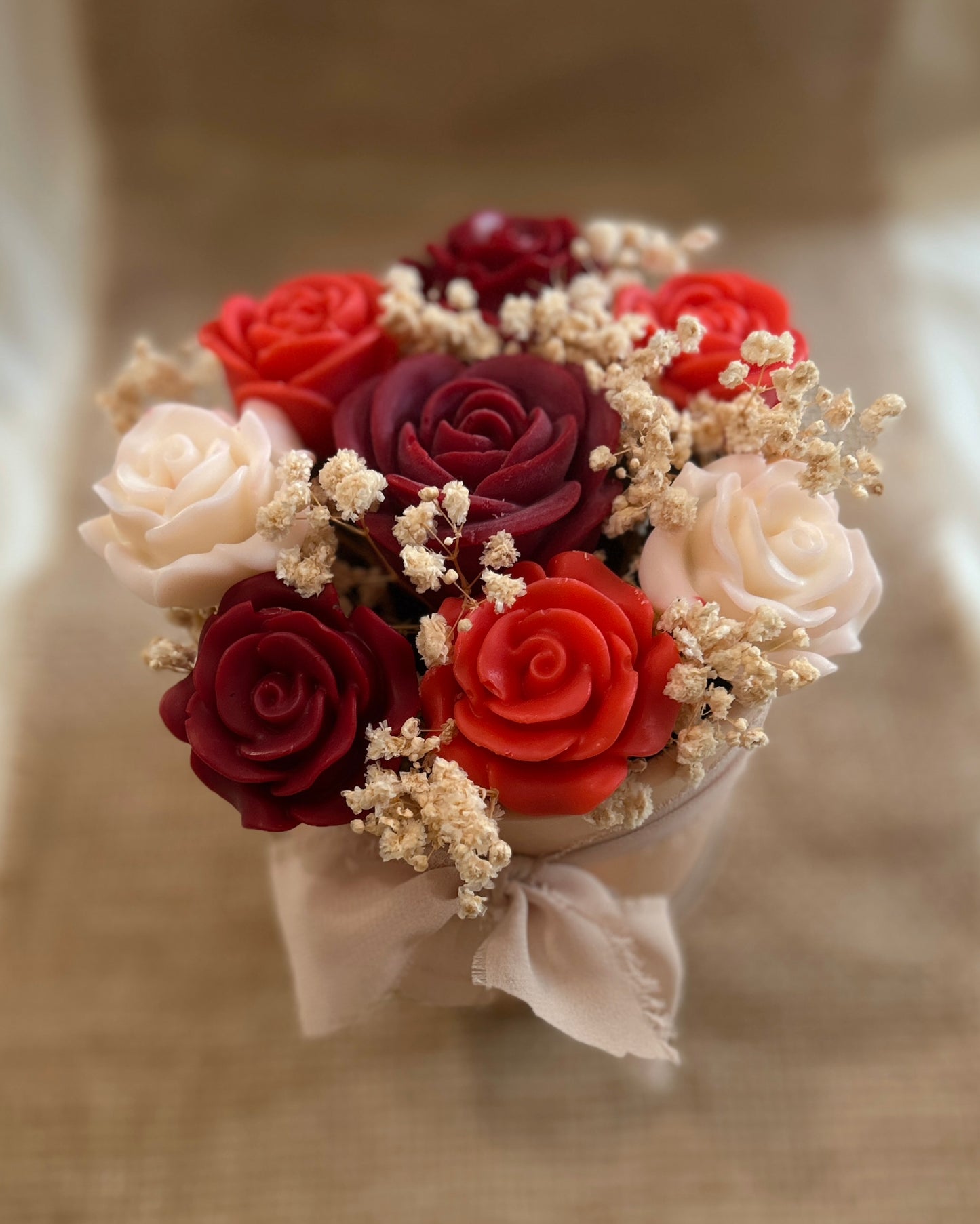 Bouquet de fondants parfumés Rouge