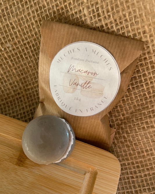 Fondant Parfumé Macaron Vanille - 15g
