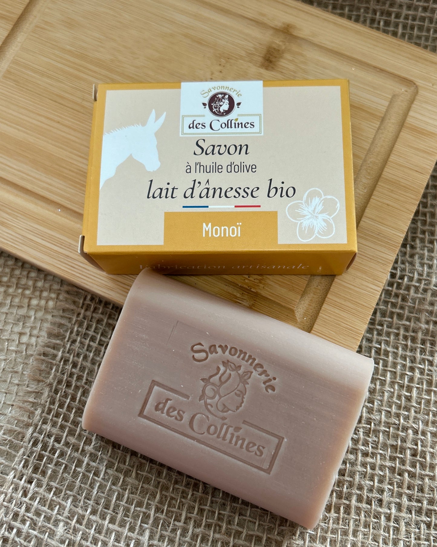 Savon Lait d'ânesse - Monoï