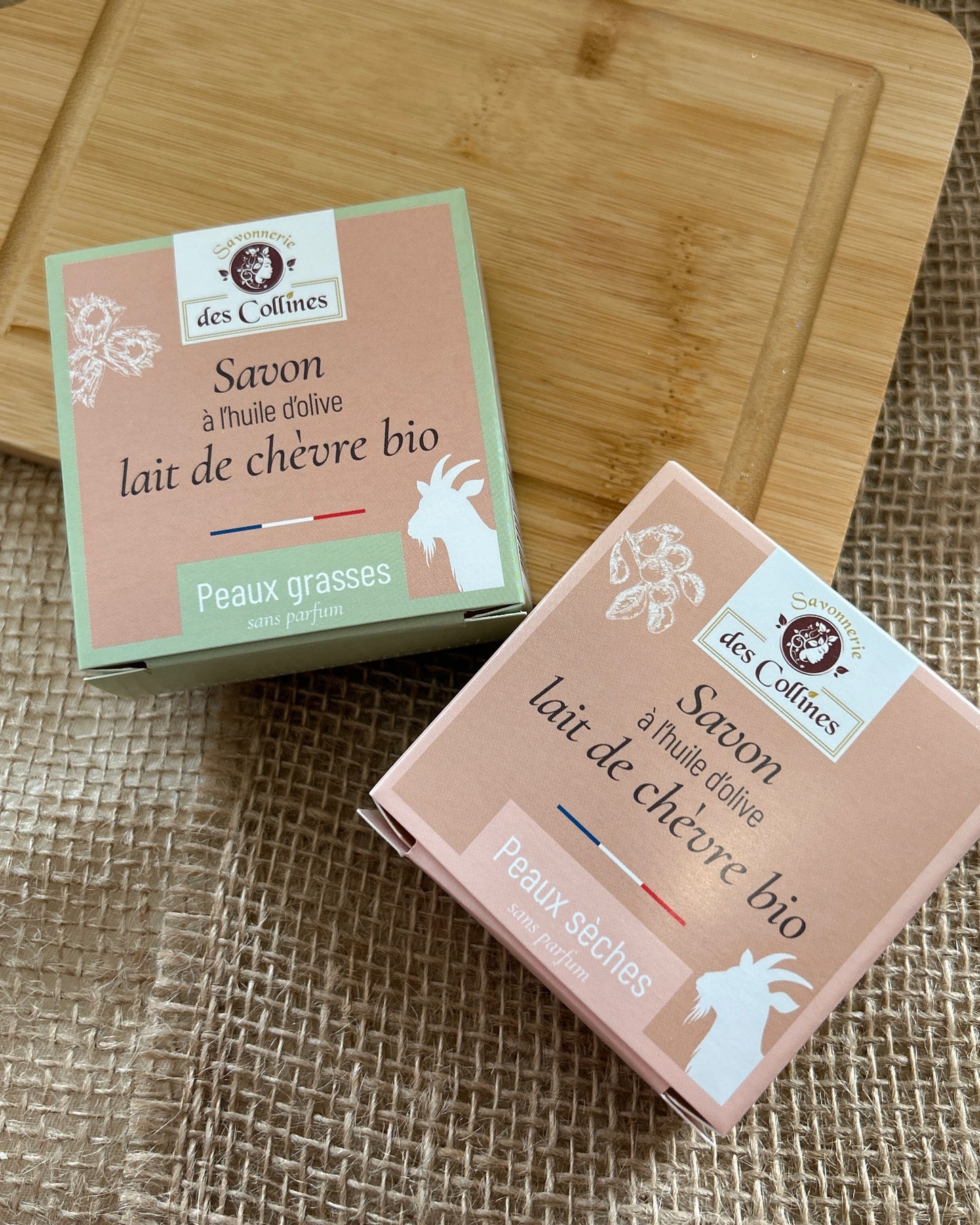 Savon Lait de Chèvre - Peaux sèches / sans parfum