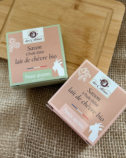 Savon Lait de Chèvre - Peaux sèches / sans parfum