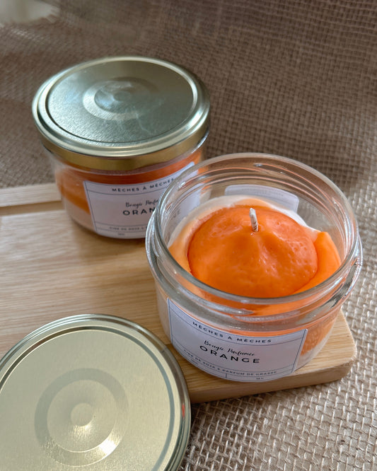 Bougie Gourmande Orange - 150g