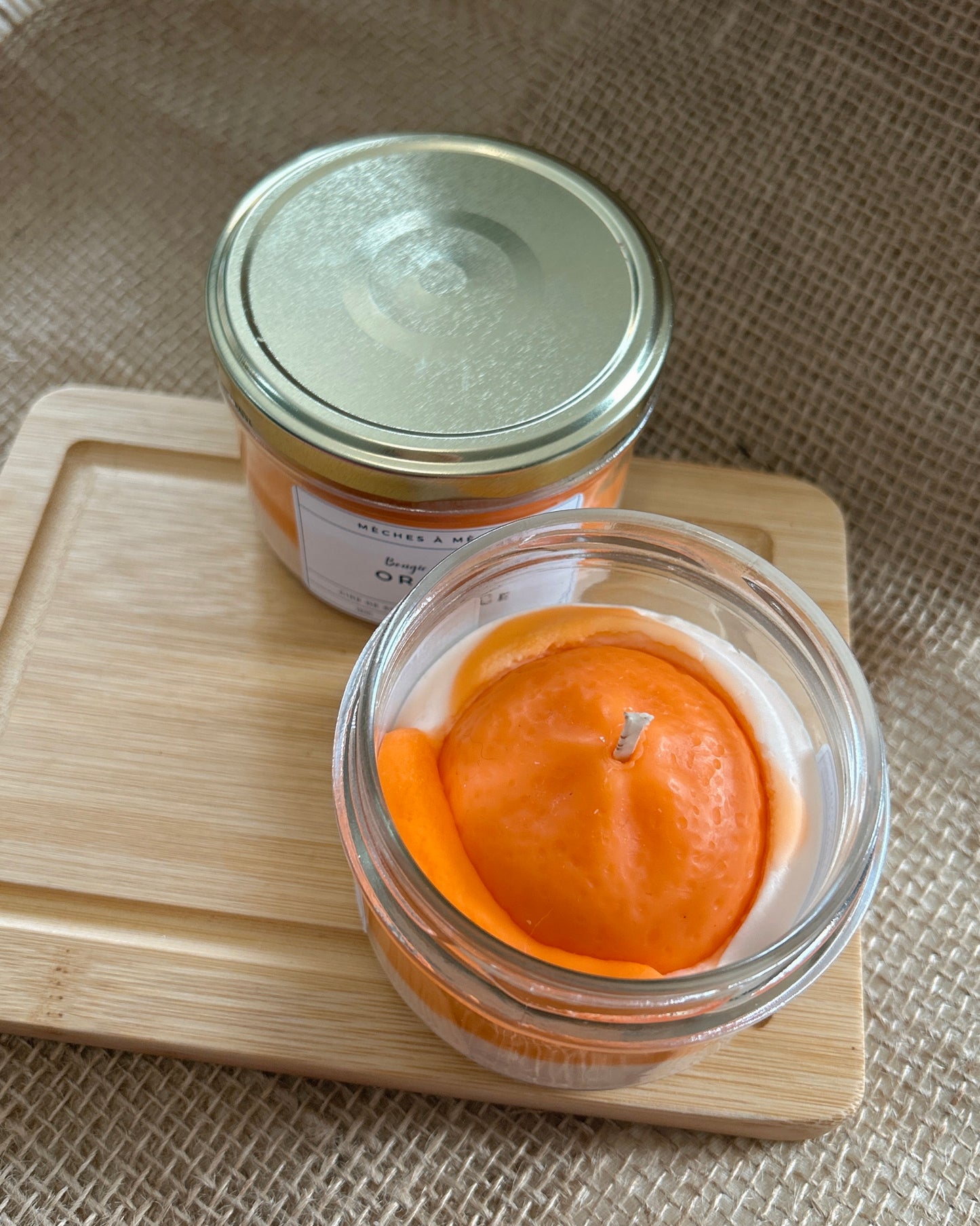 Bougie Gourmande Orange - 150g