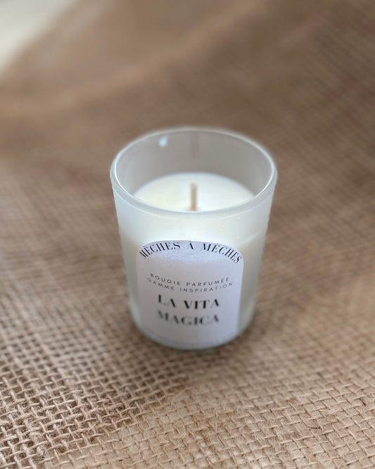 Bougie La vita magica Inspiration "La vie est belle"