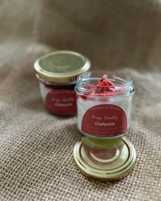 Bougie Chantilly - Clafoutis