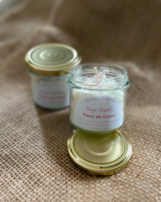 Bougie Chantilly - Fleur de Coton
