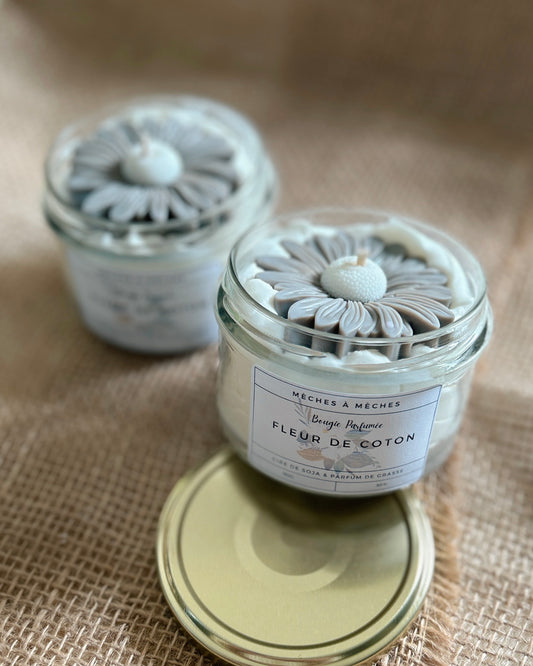 Bougie Gourmande Fleur de Coton - 150g