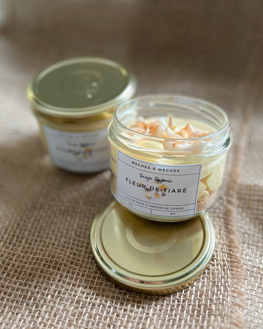 Bougie Gourmande Fleur de Tiaré - 150g