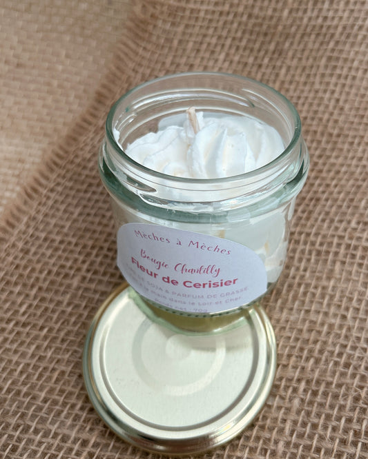 Bougie Chantilly - Fleur de Cerisier
