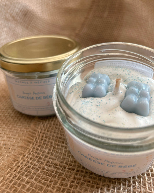 Bougie Gourmande Caresse de Bébé - 150g