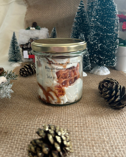 Bougie Gourmande Sirop d'érable