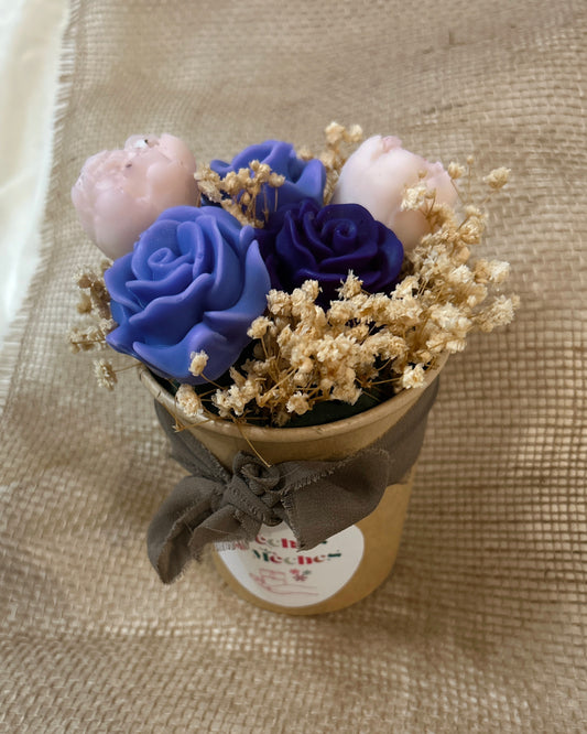 Petit bouquet de fondants parfumés Violet