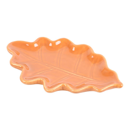 Plat feuille d'automne
