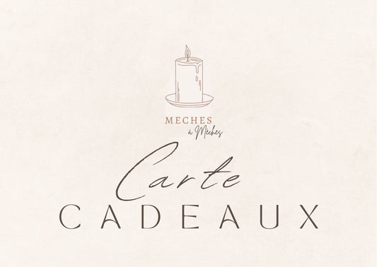 Carte Cadeau Mèches à Mèches