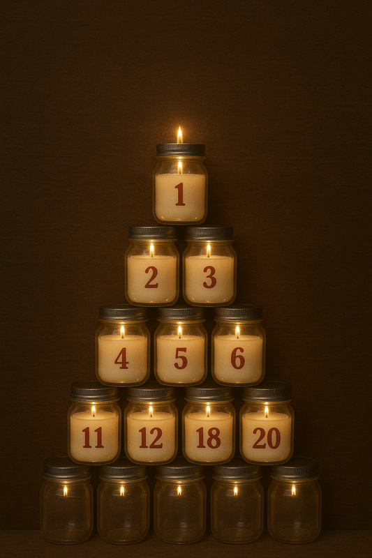 Calendrier de l’avent - Bougies