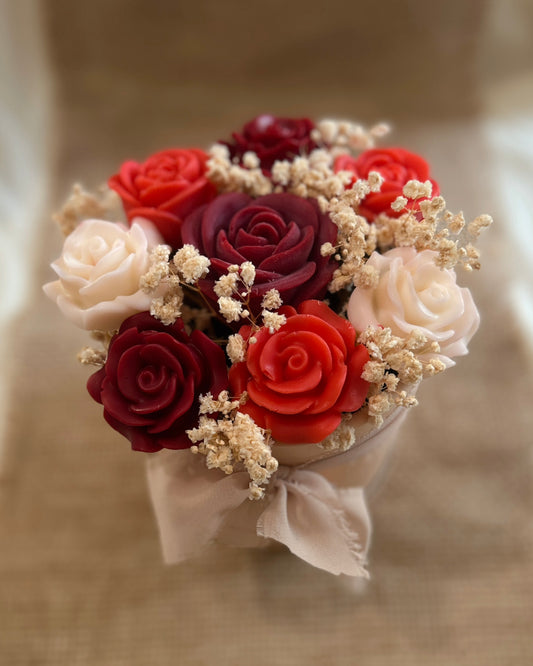 Bouquet de fondants parfumés Rouge