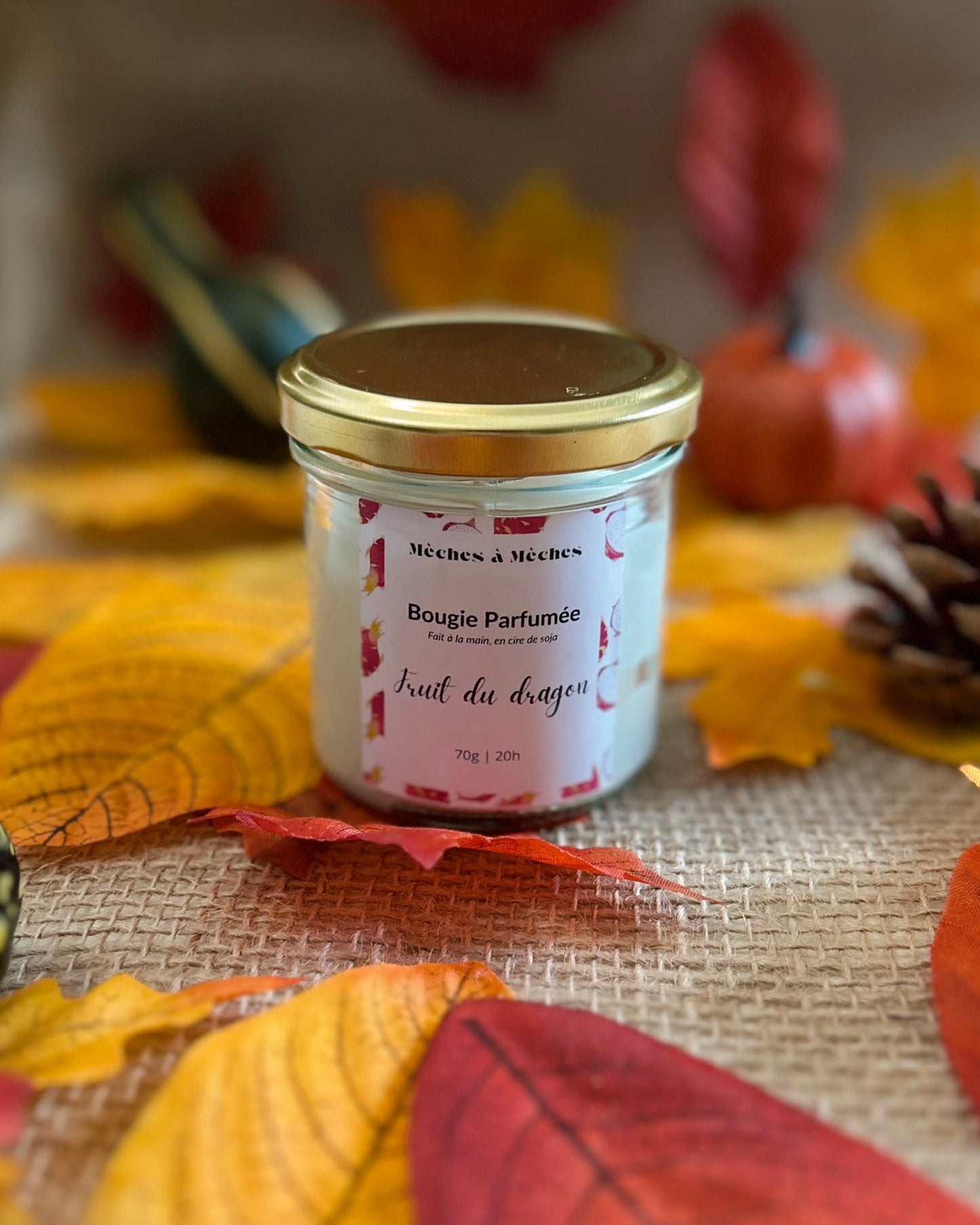 Bougie Coulée 100g - Plusieurs parfums disponibles