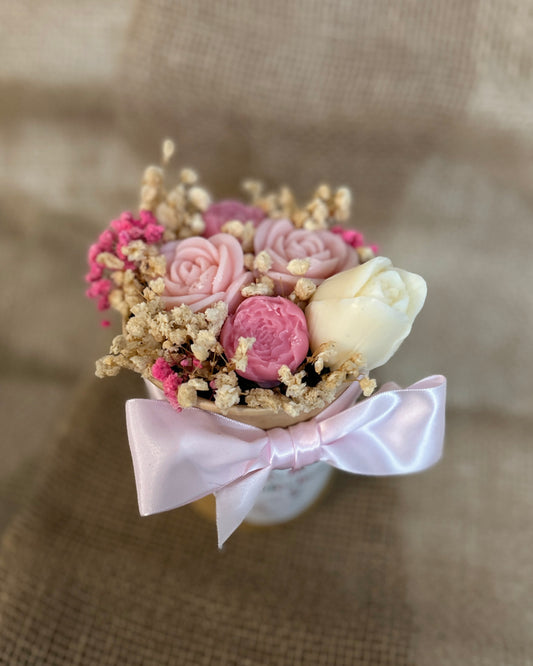 Petit bouquet de fondants parfumés Rose